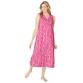 thumbnail image 1 of Dreams & Co. Plus Size Long Sleeveless Sleepshirt, 1 of 6