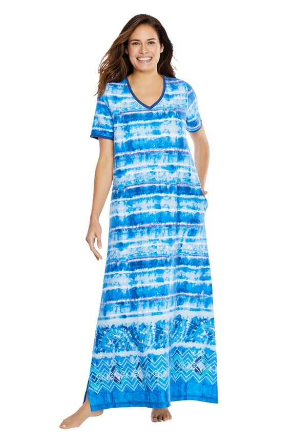 Plus Size Long T-Shirt Lounger