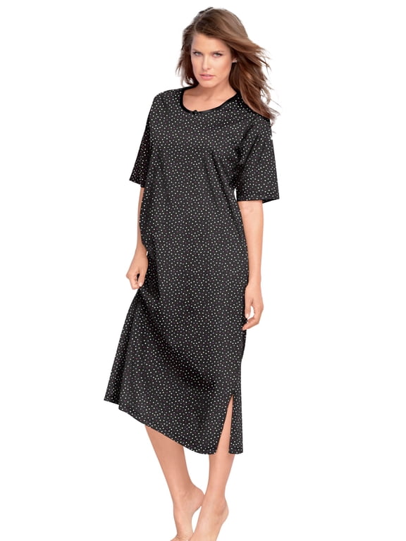 Plus Size Long Tagless Sleepshirt