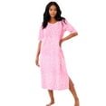 thumbnail image 1 of Dreams & Co. Plus Size Long Tagless Sleepshirt, 1 of 4