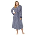thumbnail image 1 of Dreams & Co. Plus Size Marled Long Duster Robe, 1 of 3