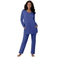 thumbnail image 1 of Dreams & Co. Plus Size 2-Piece Lounge Set, 1 of 5