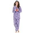 thumbnail image 1 of Dreams & Co. Plus Size Petite Classic Flannel Pajama Set, 1 of 6