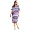 thumbnail image 1 of Dreams & Co. Plus Size Print Sleepshirt, 1 of 5