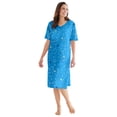 thumbnail image 1 of Dreams & Co. Plus Size Print Sleepshirt, 1 of 5