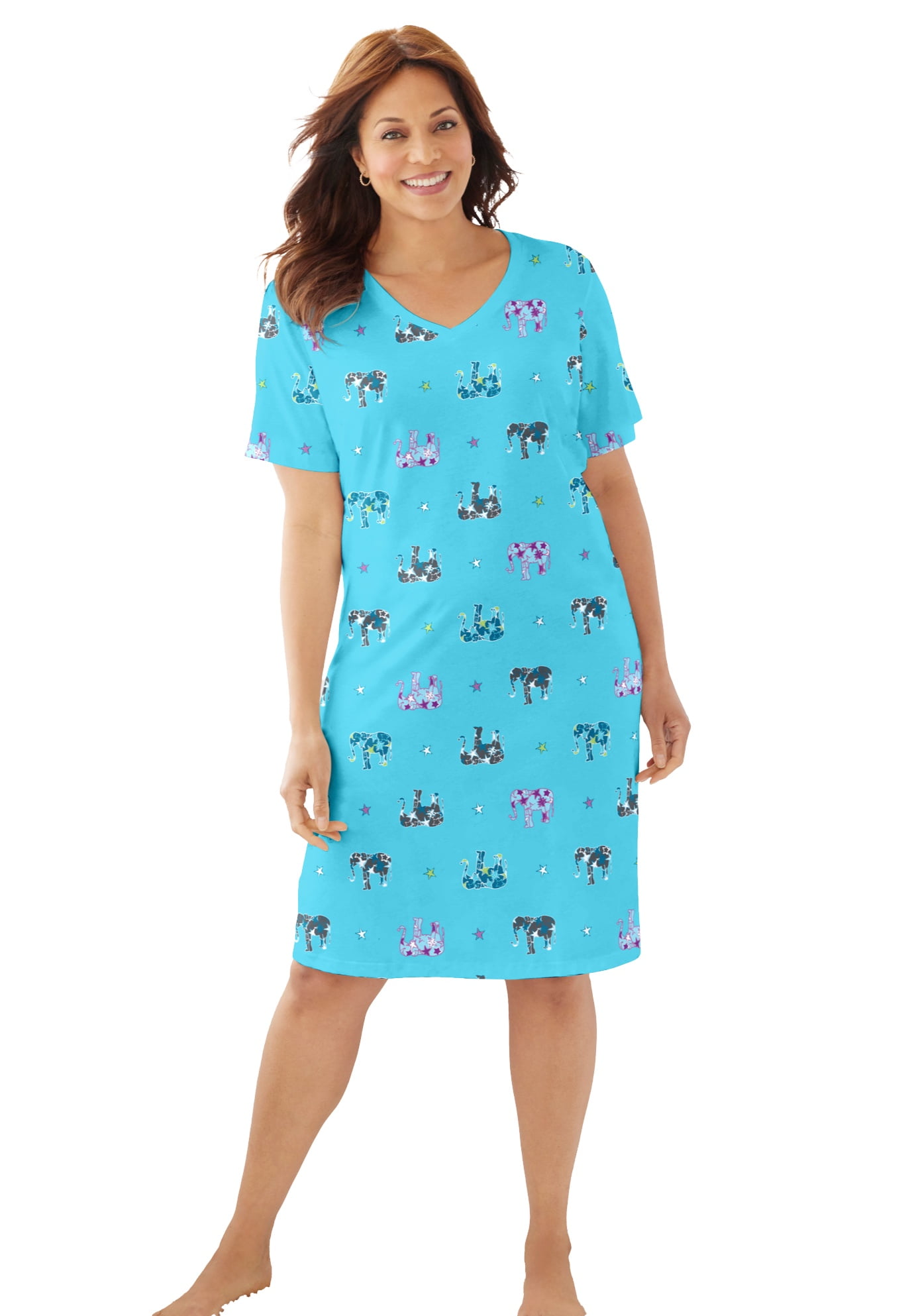 JS Essential Jersey Sleepshirt – Soft Relaxed Fit Lounger
