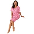thumbnail image 1 of Dreams & Co. Plus Size Print Sleepshirt, 1 of 5
