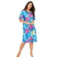thumbnail image 1 of Dreams & Co. Plus Size Print Sleepshirt, 1 of 6