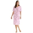thumbnail image 1 of Dreams & Co. Plus Size Print Sleepshirt, 1 of 5