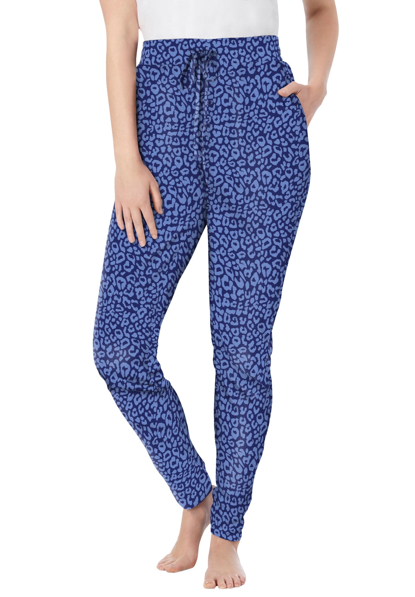 Dreams & Co. Women's Plus Size Relaxed Pajama Pant Pajama Bottoms