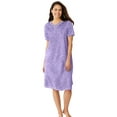 thumbnail image 1 of Dreams & Co. Plus Size Short Henley Sleepshirt, 1 of 6