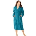 thumbnail image 1 of Dreams & Co. Plus Size Short Terry Robe, 1 of 5
