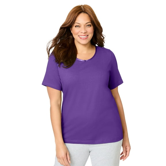Dreams & Co. Plus Size Sleep Tee