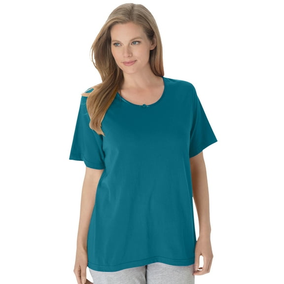 Dreams & Co. Plus Size Sleep Tee