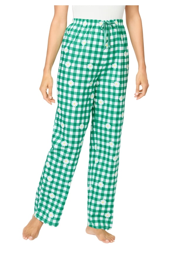 Plus Size Woven Sleep Pant