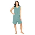 thumbnail image 1 of Dreams & Co. Plus Size Zip-Front Terry Romper, 1 of 4