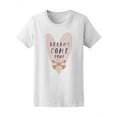 thumbnail image 1 of Dreams Come True Boho Pink Heart T-Shirt Women -Image by Shutterstock, Female Large, 1 of 2