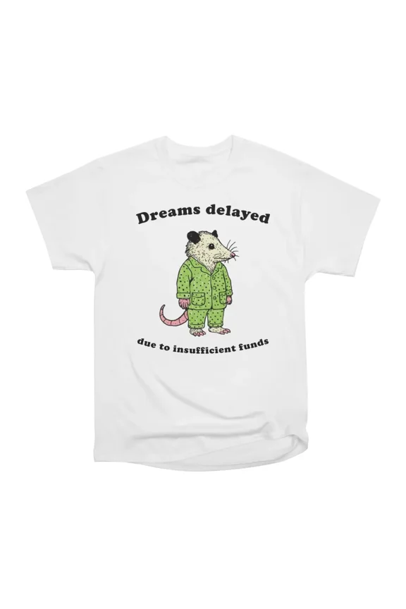 Dreams Delayed T-Shirt Tee Gift For Him Merch For Her Apparel For Friend