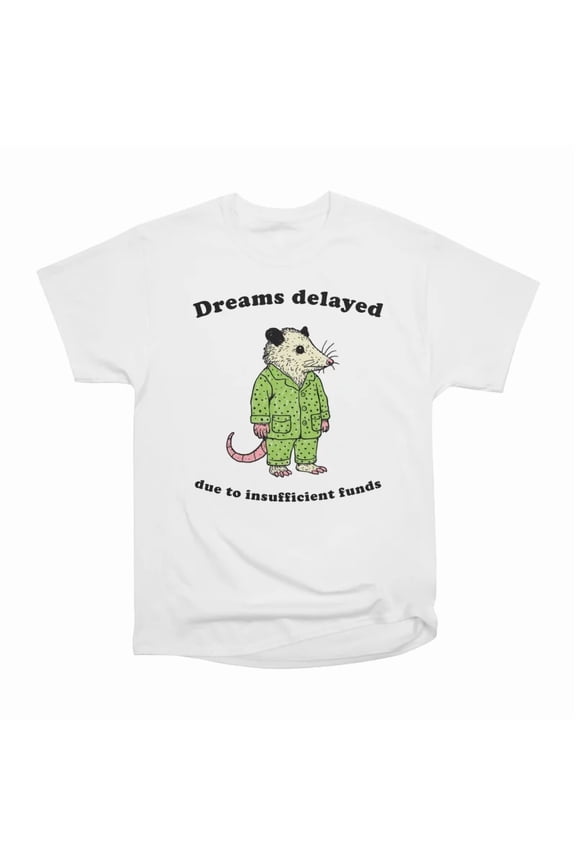 Dreams Delayed T-Shirt Tee Gift For Him Merch For Her Apparel For Friend