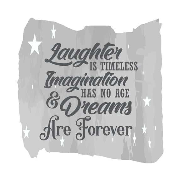 Dreams Are Forever Imagination Has No Age Quote Vinyl Sticker Wall Art Sticker Designs Vinyl Stickers For Home House Walls Rooms Windows Bedroom Decoration Size (28x28 inch)