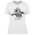 thumbnail image 1 of Dreams, Horse And Rider T-Shirt Women -Image by Shutterstock, Female Small, 1 of 2