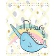 thumbnail image 1 of Dreams: I'm Unicorn Cover and Dot Graph Line Sketch Pages, Extra Large (8.5 X 11) Inches, 110 Pages, White Paper, Sketch, Note, 1 of 1
