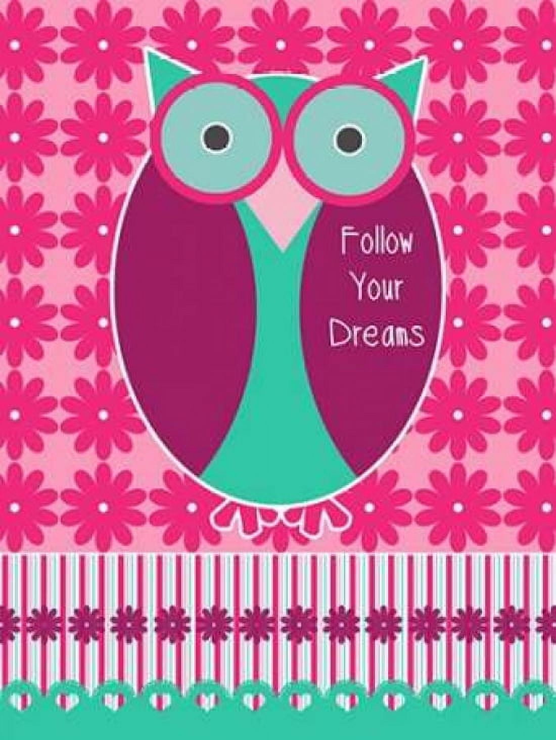 Dreams Owl Canvas Art - Linda Woods (18 x 24)