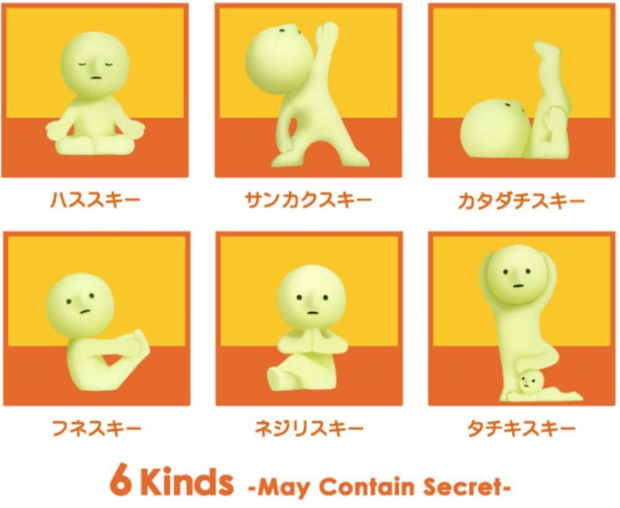 Dreams Smiski Glow in The Dark Figure, Yoga Series, Random Styles, 12 Pack …