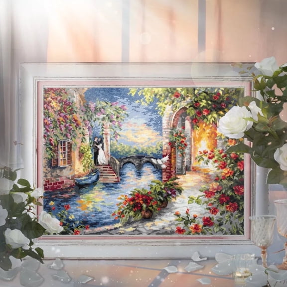 Wizardi Counted Cross-Stitch Kit Dreams Come True! 110-082 Magic Needle