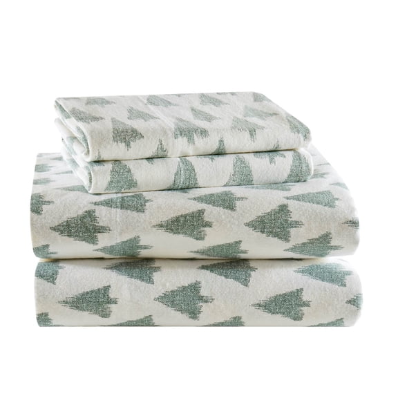 Dreamscape Cotton Flannel Printed Sheet Collection