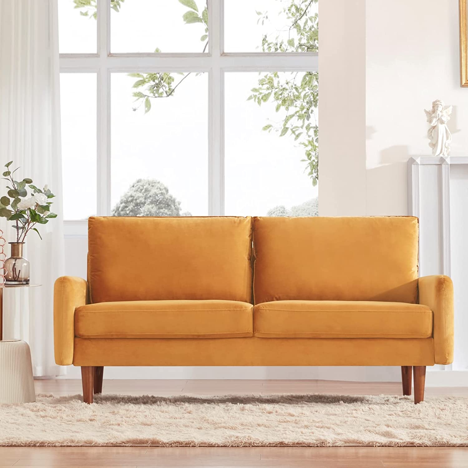 Cary MidCentury Modern Loveseat