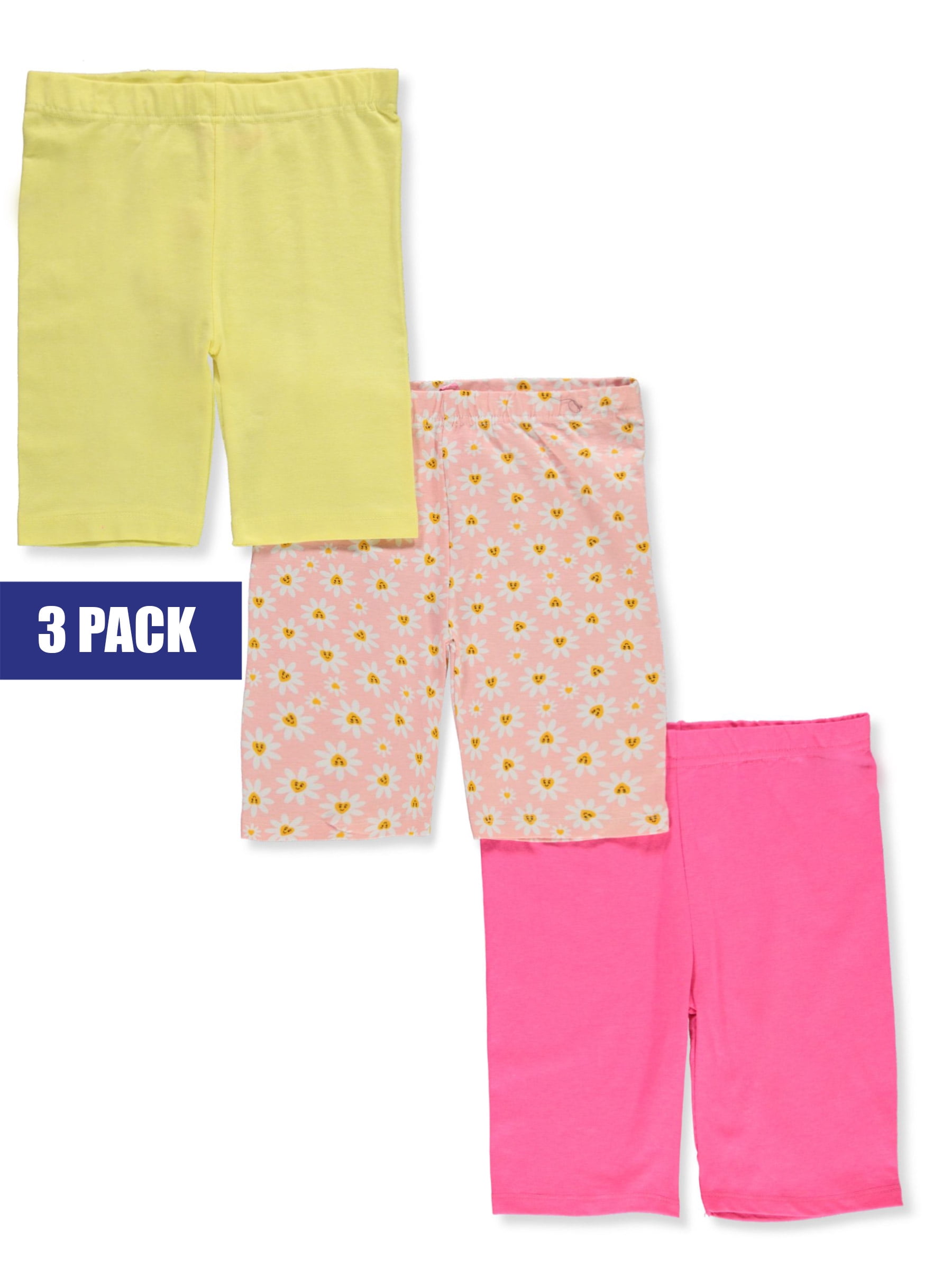 Pantaloncini Bike Shorts Carter's Per Bambina - Confezione 3 Pezzi Grigio E Nero Taglia 3 Anni - Foto 3