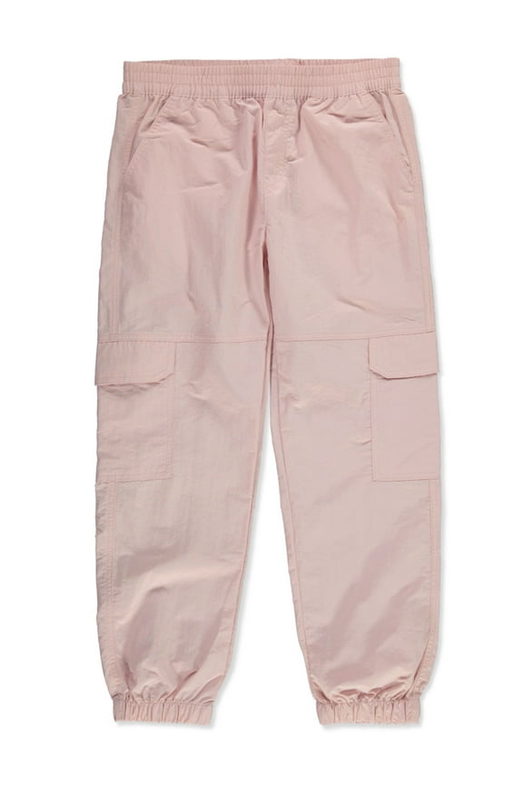 Girls' Nylon Parachute Pants Color: pink Size: 2t