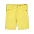 thumbnail image 1 of Dreamstar Girls' Twill Bermuda Shorts - true yellow, 7 (Big Girls), 1 of 2