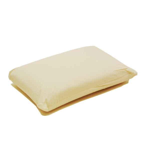 Dreamsweet Premium Braziian Natural Latex Classic Shape Pillow with 100% Cotton Cover - Standard Size