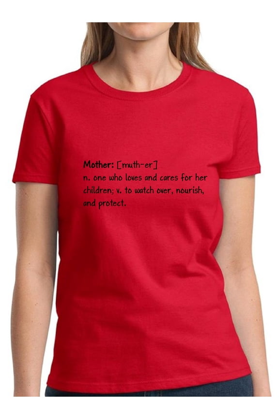 Mother T-Shirts for Ladies Women Top - S M L XL 2XL 3XL Graphic Tee Mother's Day Gift