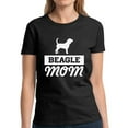 thumbnail image 1 of Dreamtees Mother's Day Gift Women Shirt Beagle Mom White Print - S M L XL 2XL 3XL - Graphic Tee, 1 of 2