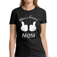 thumbnail image 1 of Dreamtees Mother's Day Gift Women Shirt World's Greatest MOM S M L XL 2XL 3XL Graphic Tee, 1 of 2