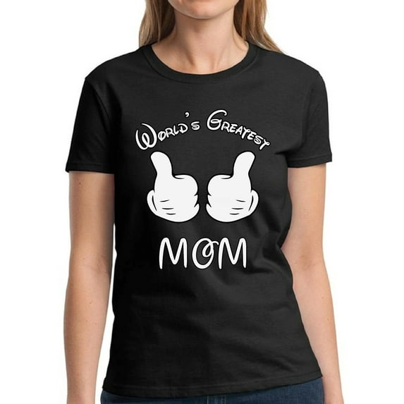 Dreamtees Mother's Day Gift Women Shirt World's Greatest MOM S M L XL 2XL 3XL Graphic Tee