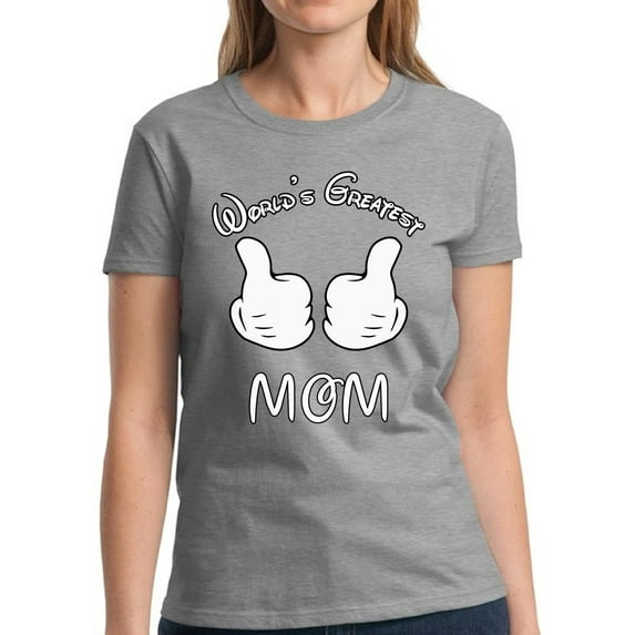 Dreamtees Mother's Day Gift Women Shirt World's Greatest MOM S M L XL 2XL 3XL Graphic Tee