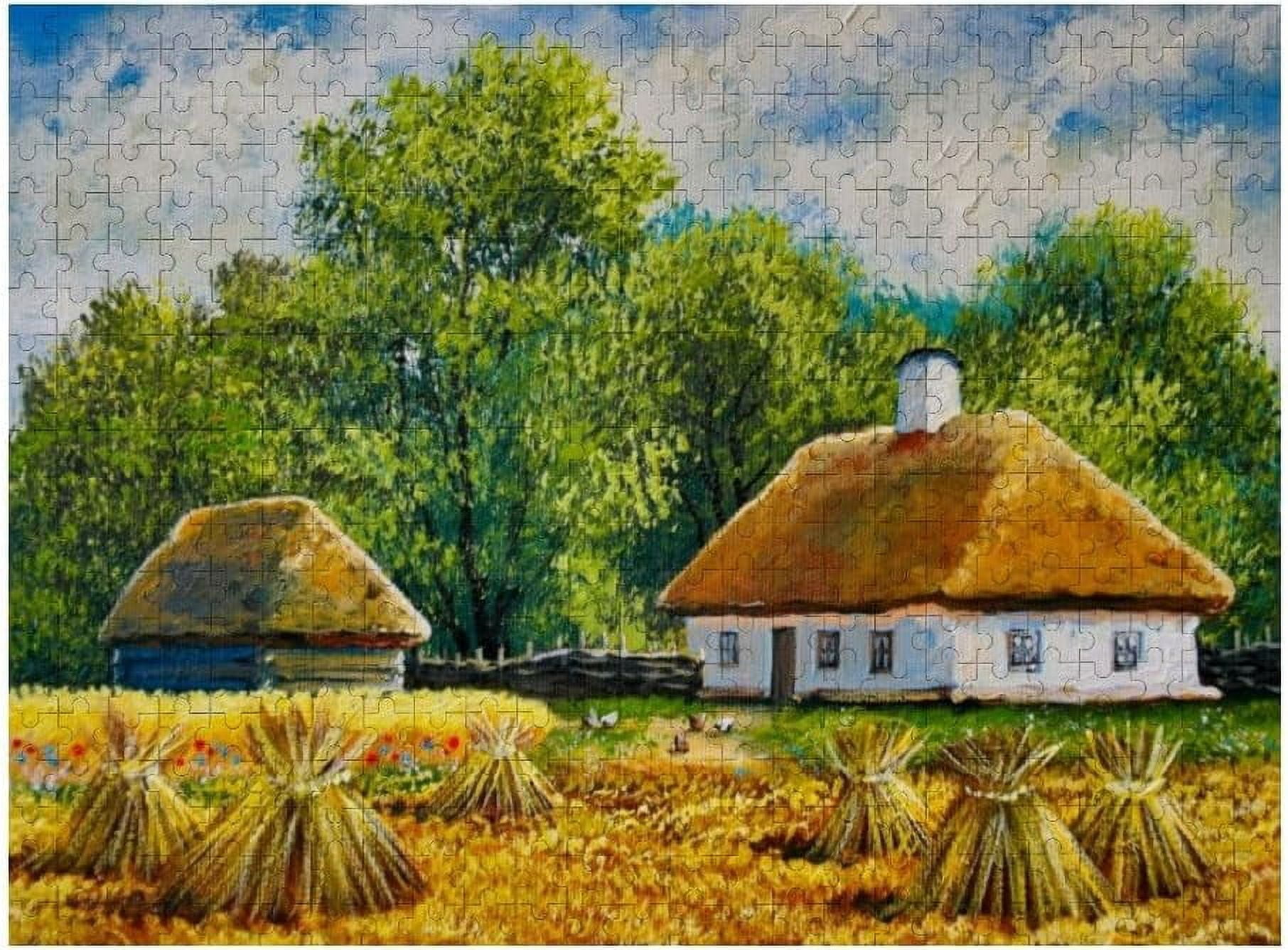 Dreamtimes 1000 Piece Jigsaw Puzzle for Kids Adults - Rural Old Village ...