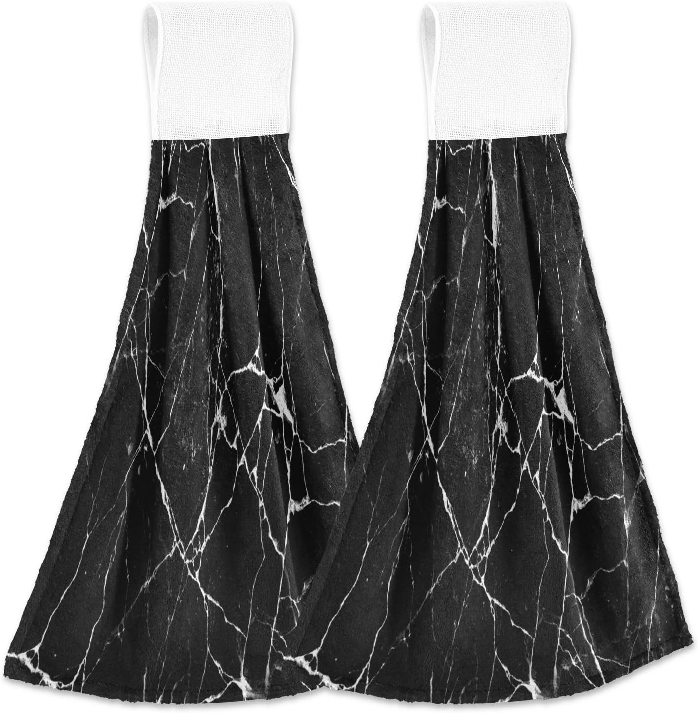 Dreamtimes 12"x17" Hanging Kitchen Hand Towels Dishcloths Sets with