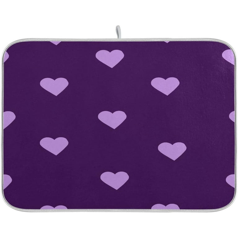 Valentine dish drying mat hotsell