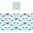 thumbnail image 1 of Dreamtimes 2 Pack Pure Cotton Towel Set, Soft Highly Absorbent Machine Washable Panda Pattern Bath Towels for Pool,Sports, Yoga, Travel, 1 of 7