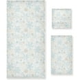thumbnail image 1 of Dreamtimes 3 PCS Towel Beautiful Snowflakes Cotton Bath Towel Set (1 Bath Towel, 1 Hand Towel, 1 Washcloth) for Bathroom, Super Soft and Quick Dry Towels, 1 of 7