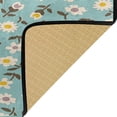 thumbnail image 1 of Dreamtimes 39x20 Inch Area Rug Floral Daisy Pattern Door Mat Washable Non-Slip Throw Floor Carpet Comfort Standing Mat for Kitchen, Floor, Office, Sink, Laundry, 1 of 6