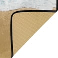 thumbnail image 1 of Dreamtimes 39x20 Inch Area Rug Summer Beach Door Mat Washable Non-Slip Throw Floor Carpet Comfort Standing Mat for Kitchen, Floor, Office, Sink, Laundry, 1 of 6