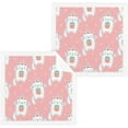 thumbnail image 1 of Dreamtimes 4 PCS Cute Unicorn Cat Baby Washcloths Towel Set, Highly Absorbent & Soft Cotton Wash Cloths, 12"x 12" Face Hand Towels for Bathroom, Multi-Purpose Fingertip Towels, 1 of 7