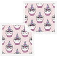 thumbnail image 1 of Dreamtimes 6 PCS Pink Cute Unicorn Baby Washcloths Towel Set, Highly Absorbent & Soft Cotton Wash Cloths 12"x 12" Face Hand Towels for Bathroom, Multi-Purpose Fingertip Towels, 1 of 7