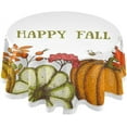 thumbnail image 1 of Dreamtimes 60" Thanksgiving Hello Autumn Round Tablecloth, Waterproof Stain and Wrinkle Resistant Washable Decorative Table Covers for Kitchen Dining Tabletop Party Outdoor Picnic, 1 of 7